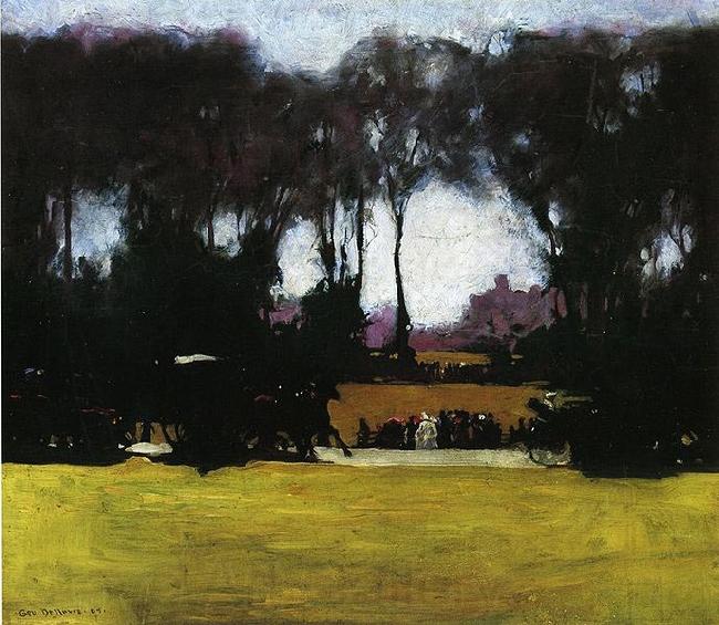 George Wesley Bellows Central Park Spain oil painting art